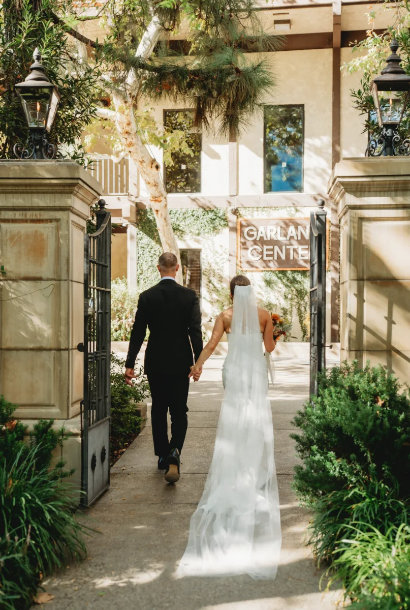Wedding portrait at Garland Center
